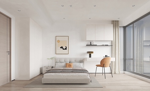 Modern Bedroom 3d model