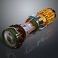 INDUSTRIAL LOFT ENGINE JET ENGINE RACING ENGINE RACING ENGINE 3d model