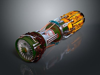 INDUSTRIAL LOFT ENGINE JET ENGINE RACING ENGINE RACING ENGINE 3d model