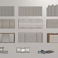 Various Modern Headboard Designs With Neutral Tones And Decorative Cushions
