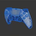 Modern Gamepad Wireless Gamepad Game Console Accessories Handle 3d model