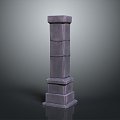 Columns Stone Columns Stone Columns Old Columns Roman Columns Roman Columns Classical Columns Greek Columns 3d model