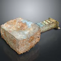 Cave Dungeon Underground Cave Game Environment Game Scene Fairy Tale Scene Fairy Tale 3d model