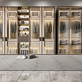 Modern wardrobe 3d model