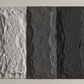 Natural Textured Stone Background Wall With Gray White Dark Gray Slabs And Modern Style