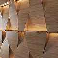 Modern background wall Internet celebrity background wall modeling background wall TV background wall decoration background wall 3d model