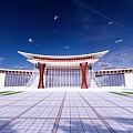 Visitor Center Creative Architecture Scenic Area Service Center Museum Exhibition Hall Cultural Center 3d model