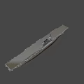 Aircraft Carrier Water Transportation Featuring Gray Hull Brown Bottom Superstructure And Radar Antennas On Deck