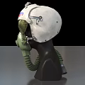 Pilot Helmet Flight Helmet Flying Helmet Low Face Number Low Model Simple Model Game Sub-era Film and Television Level Super Realistic High Precision 3d model