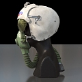 Pilot Helmet Helmet Flight Helmet Flying Helmet Low Face Number Low Model Simple Model Game Sub-era Film and Television Level Super Realistic High Precision 3d model