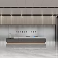 Bright Modern Spacious Office Reception Lobby With Comfortable Waiting Seats And Floor To Ceiling Windows