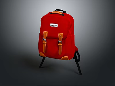 Camping backpack travel bag travel backpack camping bag mountaineering bag hiking backpack travel bag 3d model