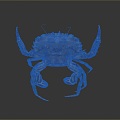 crab sea crab river crab hairy crab bread crab hermit crab big crab small crab marine animal fish 3d model