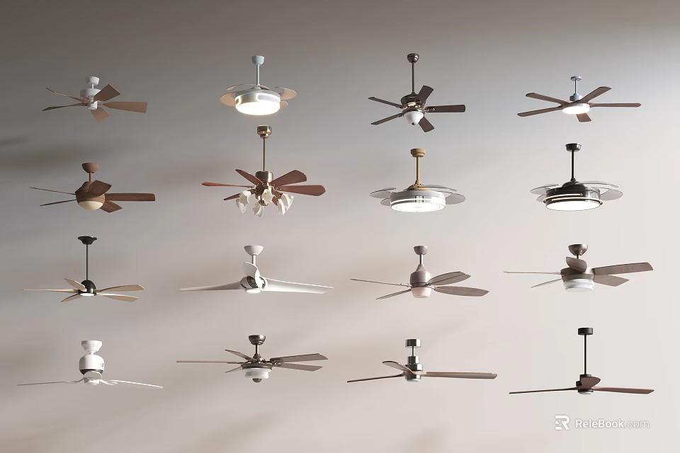 Various Modern And Classic Chandelier Designs For Home Interior Decoration 3d model 