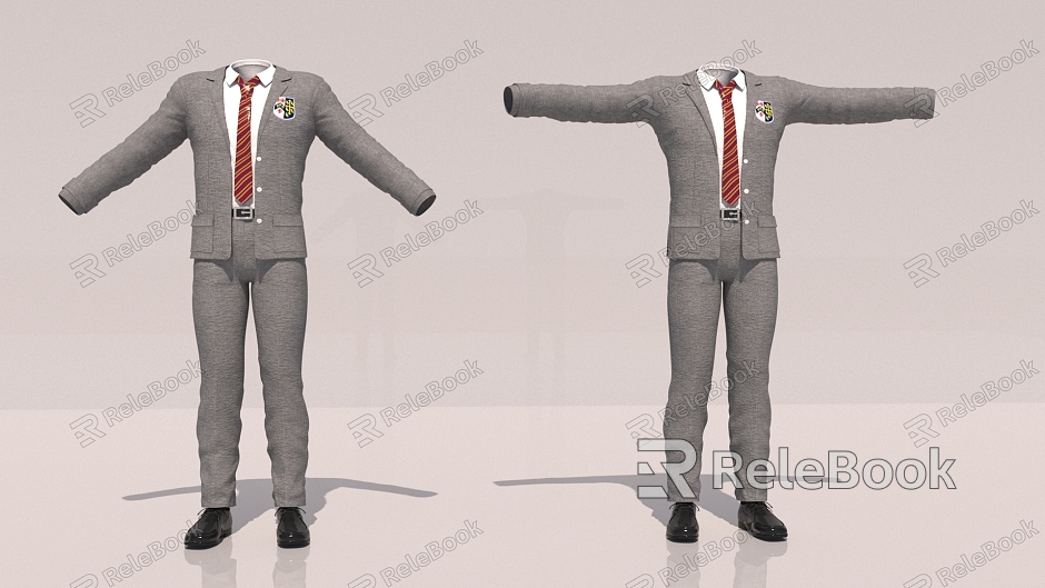 Suit School Uniform model