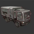 White Armored TYRO Military Tank Featuring Heavy Duty Wheels And Windows