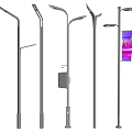 Stylish Modern Outdoor Street Lights Showcasing Diverse Designs And Functional Features