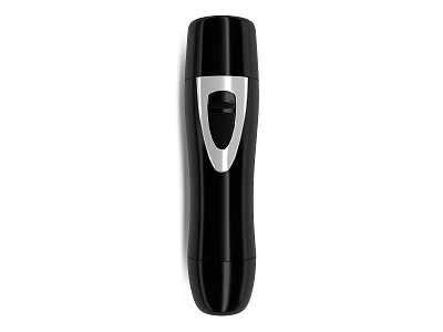 Handheld Shower Sauna Device With Black And Silver Design For Comfortable Relaxation Use 3d model