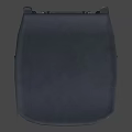 Black Vintage Classic Car With Retro Body Design And Large Wheels