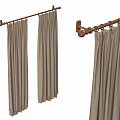 Curtains 3d model