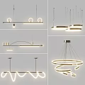 Modern Chandelier Designs With Circular Linear And Spiral Shapes For Contemporary Spaces