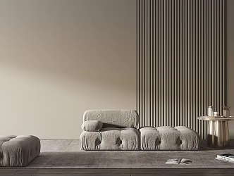 Modern Combination Sofa Combination 3d model