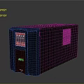 APC Black UPS with Digital Display Online Mode and Battery OK for Computer Backup Equipment