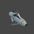 ASTROTEK Brand Industrial Equipment With Metallic Structure And Orange Gray Mechanical Components