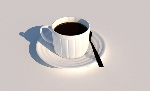 Coffee Cup suit 3d model