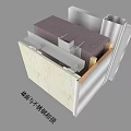 Hardware Tools for Secure Stone and Wood Panel Inside Corner Joint Installation 3d model