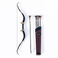 Modern Bow Arrow Quiver 3d model