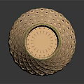 Hotpot Restaurant Interior With Bamboo Woven Vase Green Rope And Woven Texture Decor