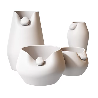 Adriani Silent Wind Vase Ceramic Vase Ornaments Decorations Ornaments Art Ceramic 3d model