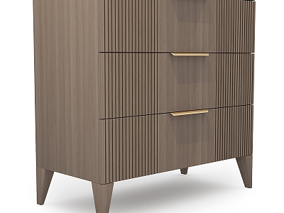 Nordic Simple Side Cabinet model