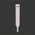 White Rapid Detection Test Stick With Purple Green Indicator For Medical Testing