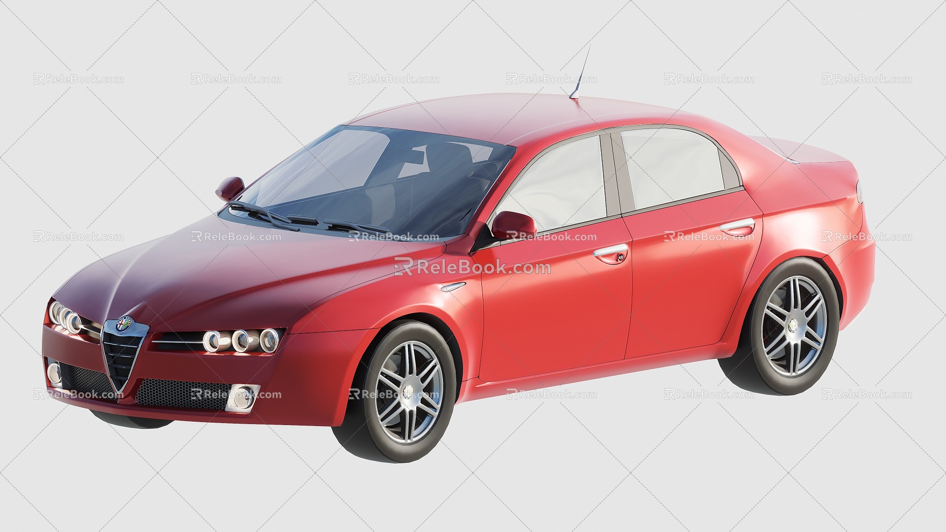 AlfaRome Alfa Romeo High Precision Model Car 3d model