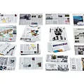 Extensive Collection of Books and Magazines with Diverse Covers Topics and Genres