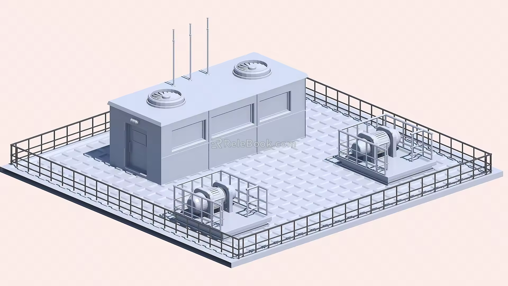 Substation 3d model