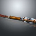 Commercial Equipment With Leather Handle Cylindrical Metallic Body And Grid Design Structure