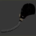 Gas Mask Science Fiction Gas Mask Gas Mask Respirator Breathing Mask Biochemical Mask Science Fiction Mask 3d model
