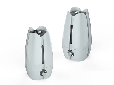 Modern Light Gray Daily Use Appliances With Compact Design And Functional Features 3d model