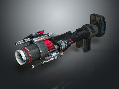 Science Fiction Firearms Next Generation Firearms Science Fiction Game Gun Game Firearms Game Gun Concept Gun Laser Gun 3d model