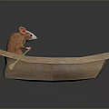Mouse Wizard Mouse Warlock Cartoon Mouse Animation Mouse Animation Mouse Cartoon Character Cartoon Animal 3d model