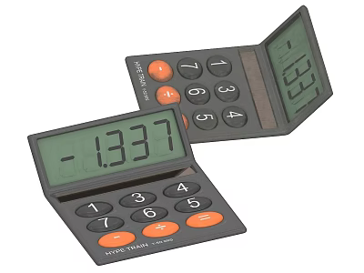 Calculator Scientific Calculator Computer 3d model Calculator Scientific Calculator Computer 3d model