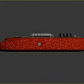Red Glittery Electric Guitar With Shiny Body Chrome Pickups And Smooth Wooden Neck