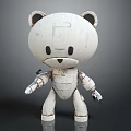 INDUSTRIAL LOFT ROBOT BEAR ROBOT MACHINE BEAR MECHANICAL BEAR SCI-FI BEAR 3d model