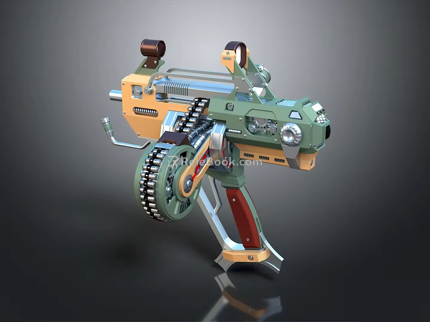 Science Fiction Firearms Next Generation Firearms Science Fiction Game Gun Game Firearms Game Gun Concept Gun Laser Gun 3d model