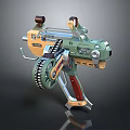 Science Fiction Firearms Next Generation Firearms Science Fiction Game Gun Game Firearms Game Gun Concept Gun Laser Gun 3d model