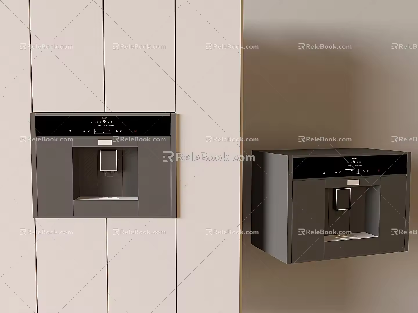 Direct drinking machine instant hot drinking machine embedded line machine water purifier water dispenser 3d model