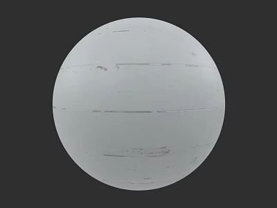 White Distressed Wooden Flooring With Natural Scratches For Modern Home Interiors 3d model